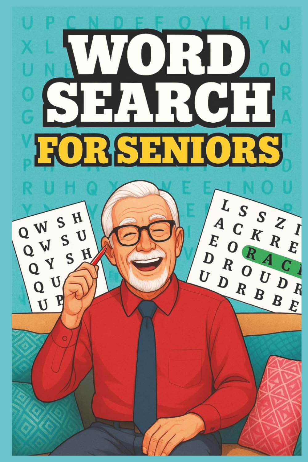 word search for seniors: Word Searches with Easy to Read Print about retirement ,word finds , search puzzles and more :6x9 inches: 50+ Puzzles.. Gift for Vacation, Holidays and Free Times