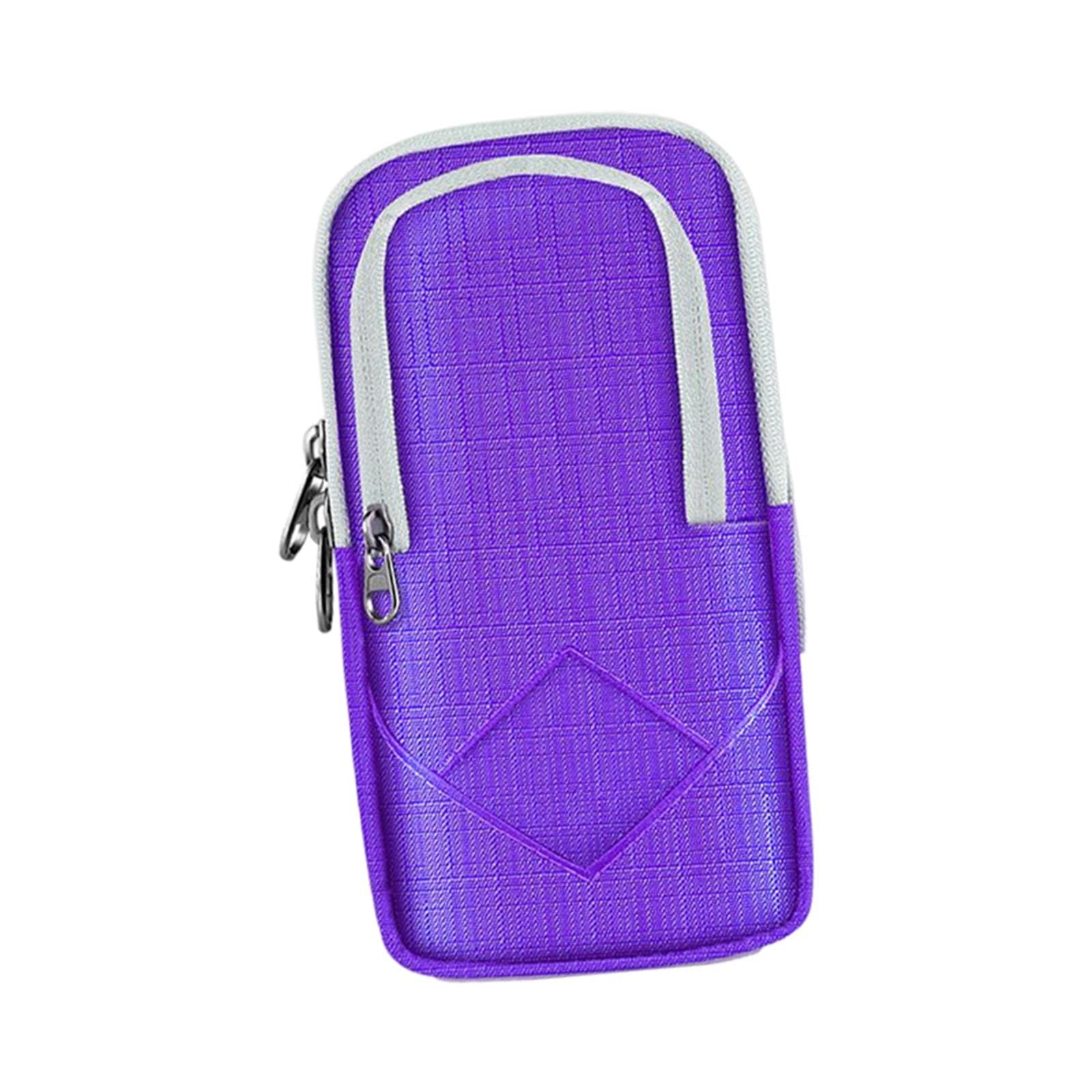 LOOM TREE Armband Phone Holder Mobile Phone Pouch Case for Running Exercise Purple Fitness Running & Yoga | Fitness Equipment & Gear | Running Belts-image-45