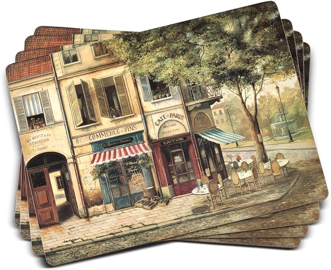 Pimpernel Parisian Scenes Collection Placemats Set of 4