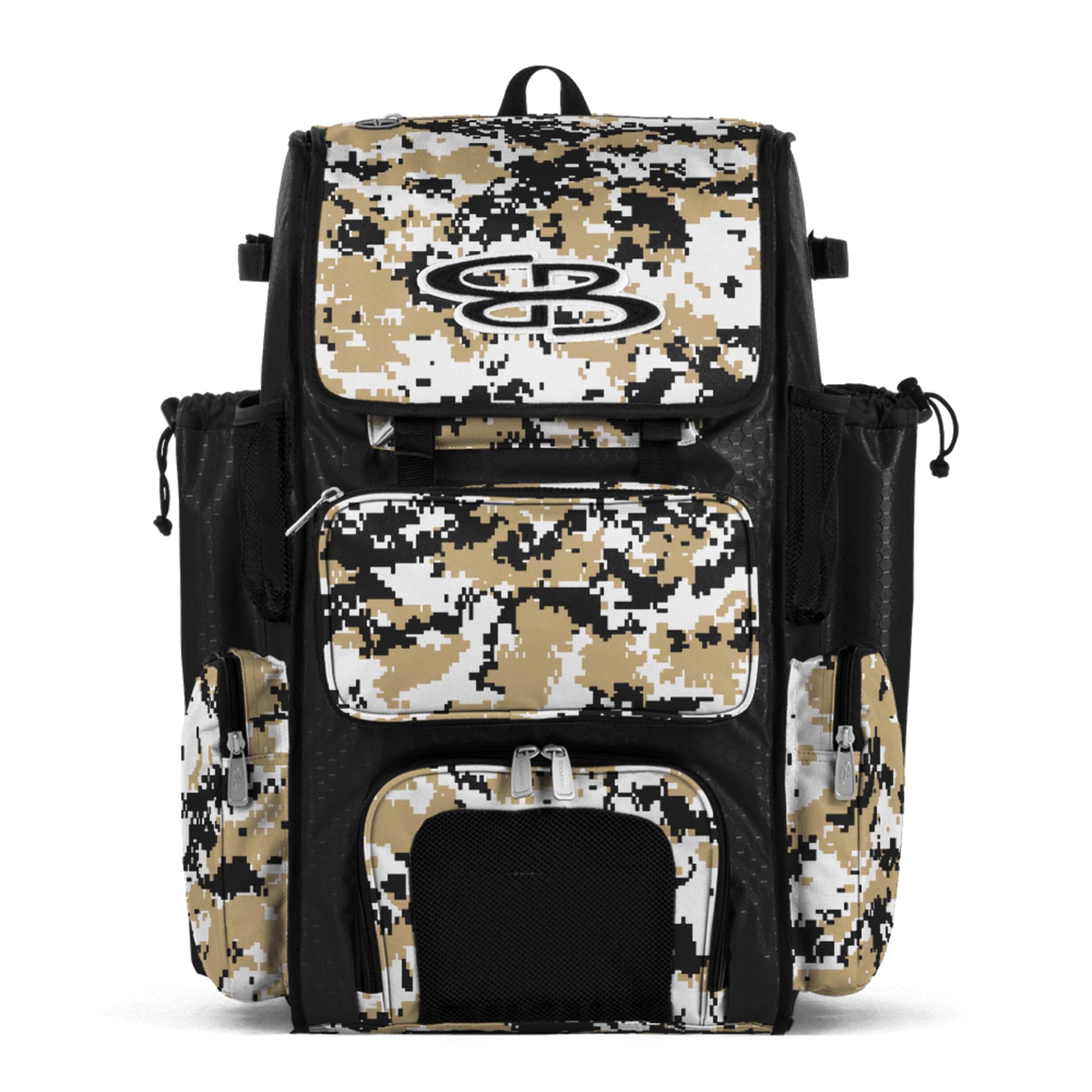 Boombah Superpack Bat Pack - Backpack Version (no wheels) - Holds 4 Bats - Camo Series - Multiple Color Options
