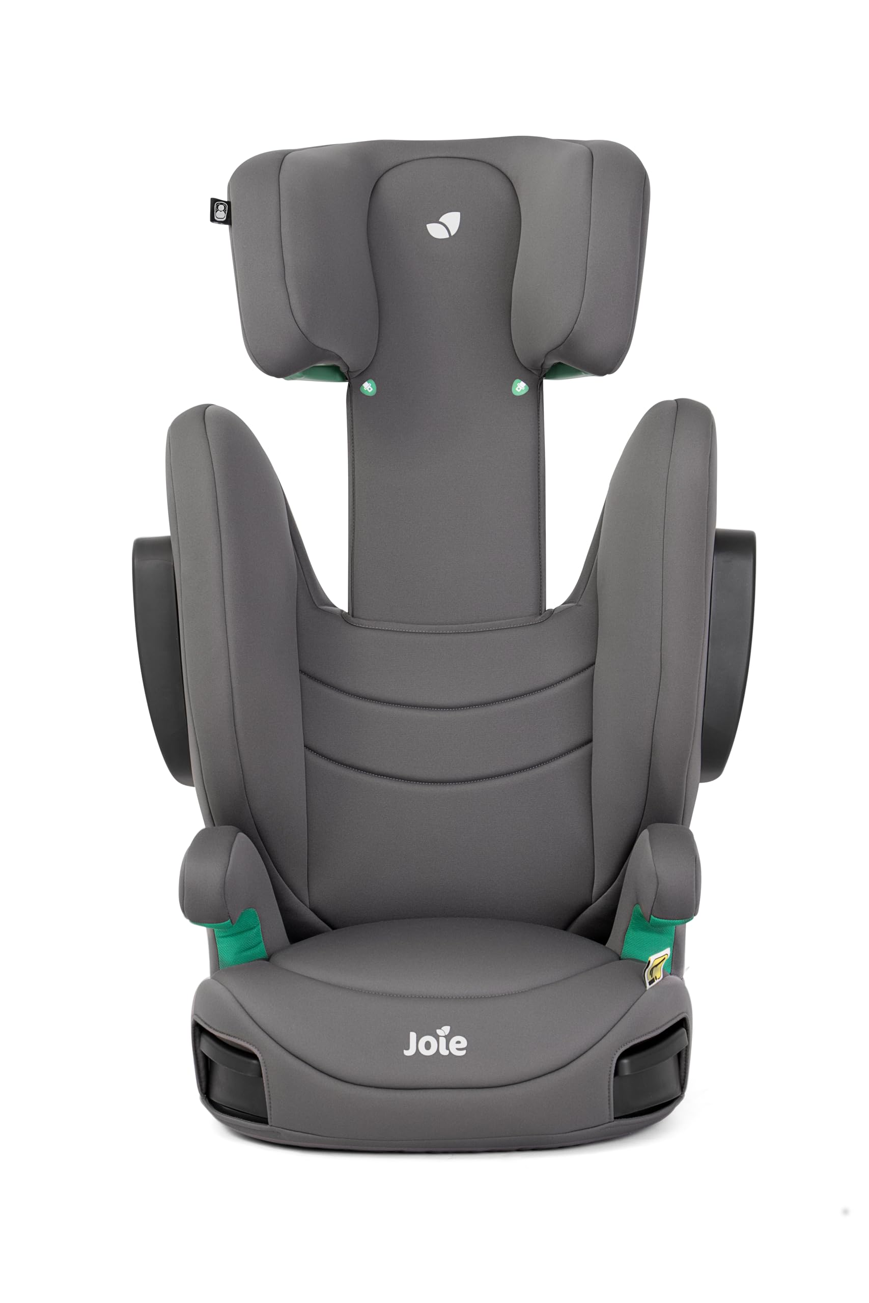 Joie i-Trillo™ R129 rialzo auto i-Size, leggero, protezione dagli impatti laterali, installazione con cintura facile – da 3,5 a 12 anni (100–150 cm) (Thunder)