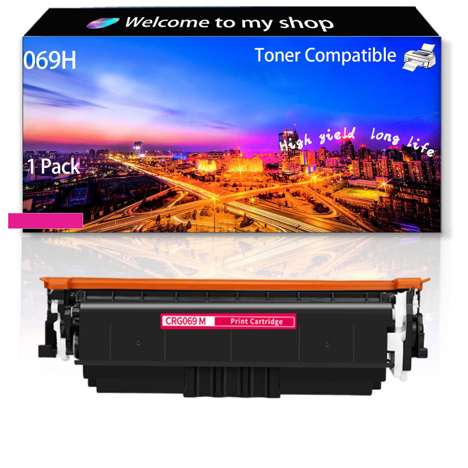 Toner Compatibile Canon 069H - Set 4 Colori Per ImageCLASS MF751Cdw, LBP673Cdw E Simili - Foto 8