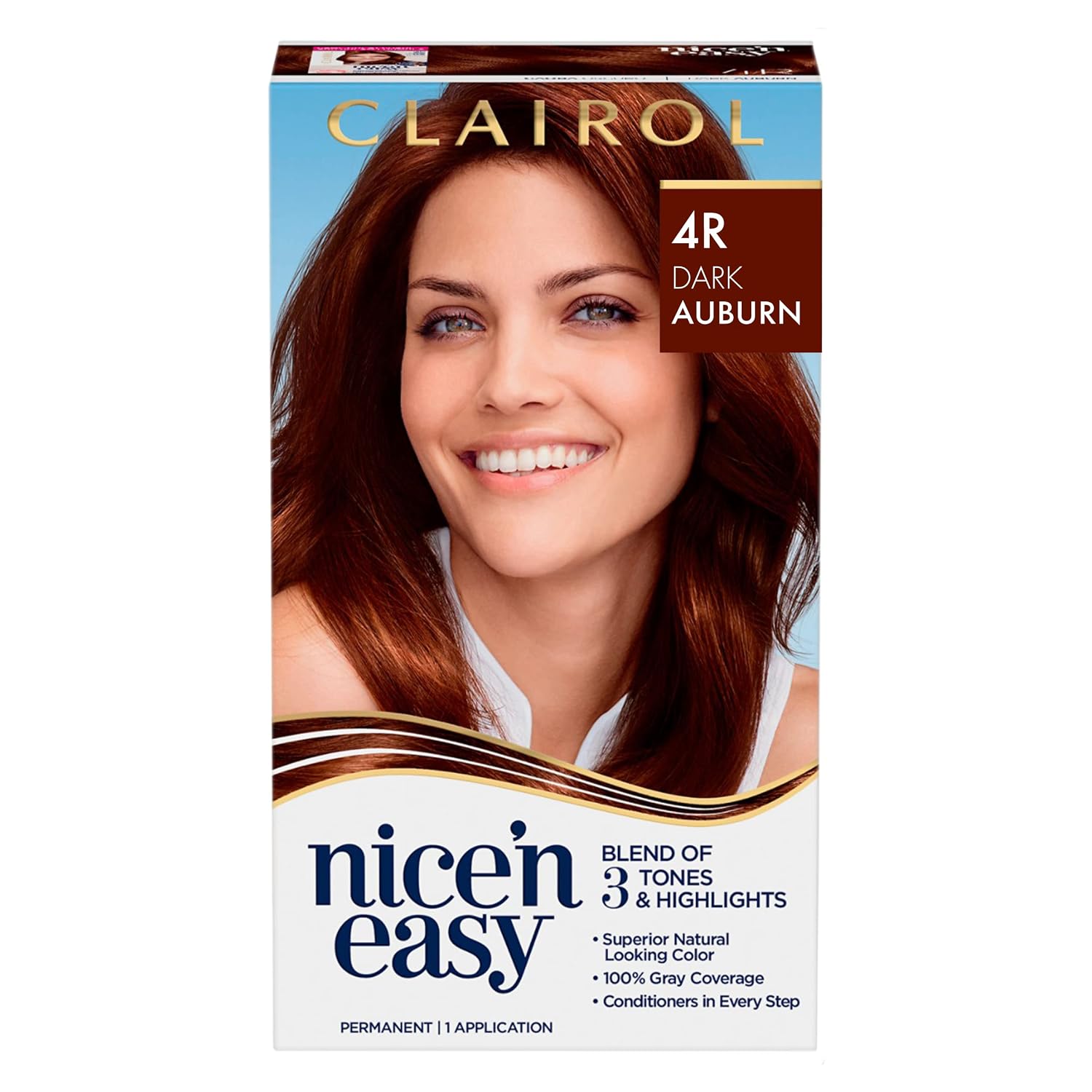 Buy Clairol Nice'n Easy Permanent Hair Color, 4R Dark Auburn, 1 Count  Online at Lowest Price in Saint Helena, Ascension and Tristan da Cunha.  B07BYYP77Y
