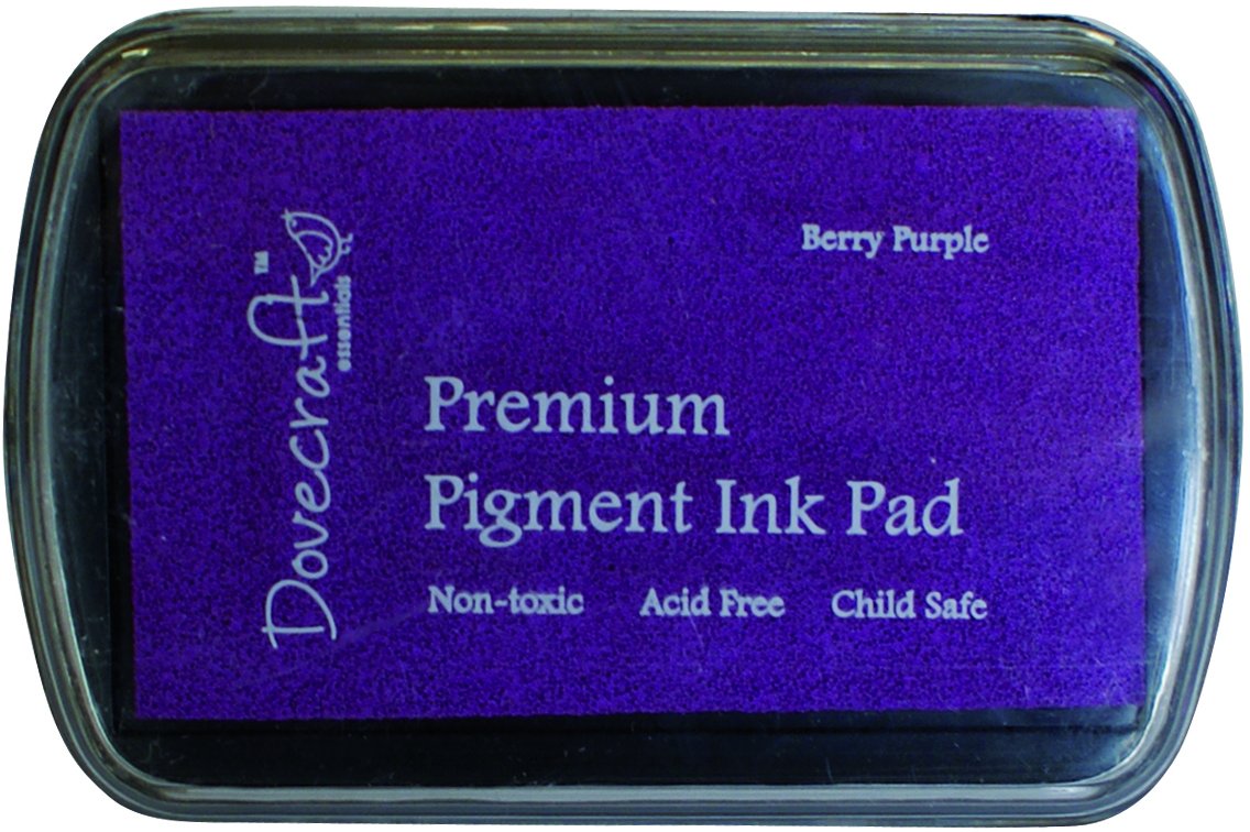 Dovecraft Berry Purple Pigment Ink Pad, 8.5 X 2 X 6 Cm