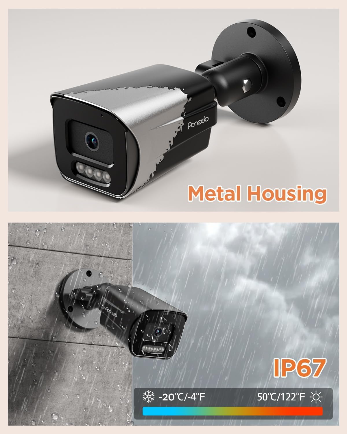 16 Channel Security Camera System, 16CH NVR & 4TB HDD, 16X 5MP PoE Commercial IP Bullet Camera, Smart Color Night Vision, 2 Way Audio, AI Human Vehicle Detection, Remote Access, PB65B1616-5MD - Image 9