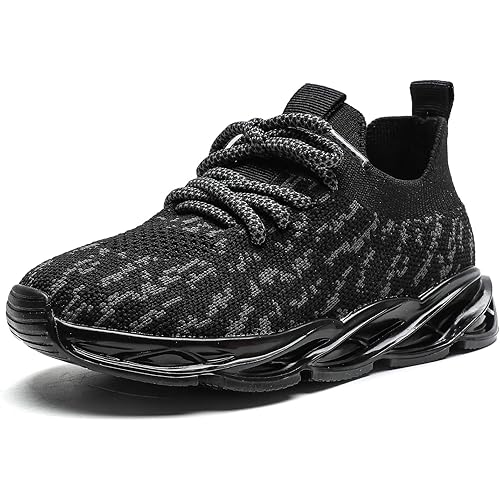 DADAWEN Boys Girls Sneakers Kids Lightweight Breathable Tennis Athletic Running Shoes for Toddler/Little Kid/Big Kid