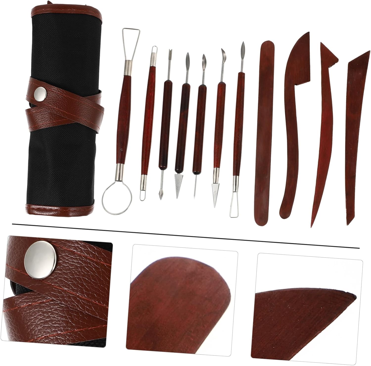 OSALADI 1set Pottery Tools Clay Sculpting Kit for Carving Modeling and Shaping Versatile Clay Sculpting Tools for Beginners and Professionals