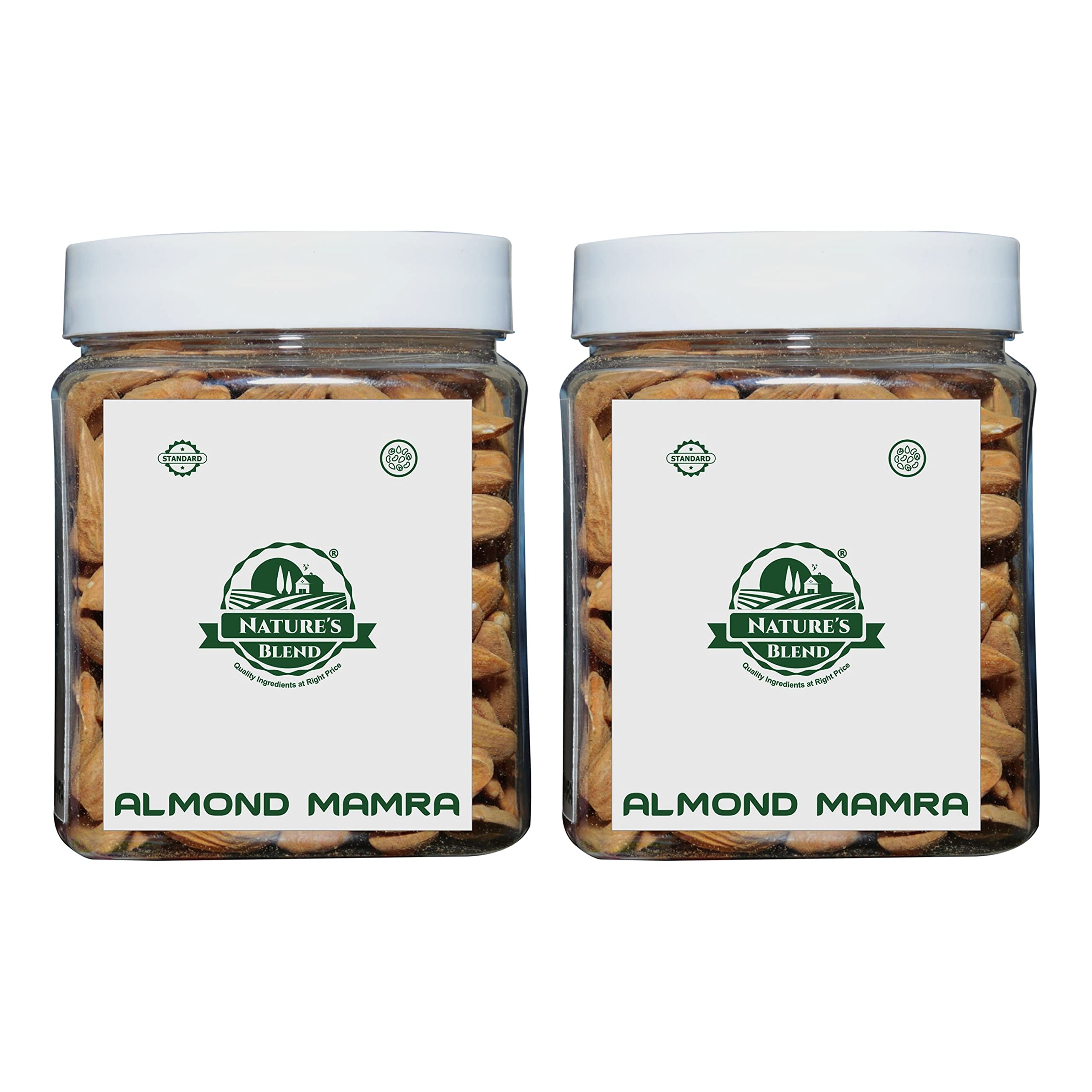 Natures Blend Almond Mamra Standard 250 G Jar (Pack of 2) (B095GY3Y5Y) Amazon Price History, Amazon Price Tracker