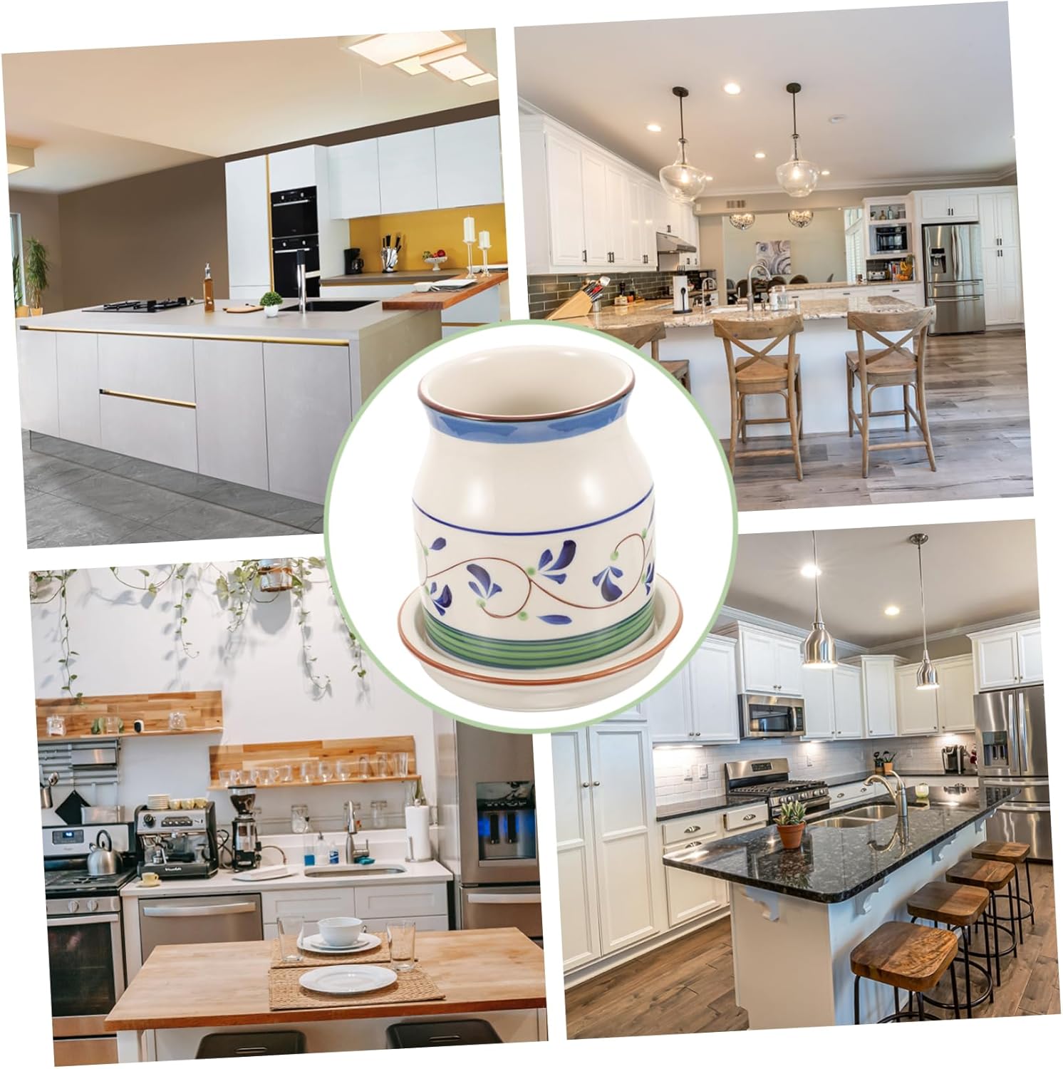 Ceramic Chopstick Draining Holder for Kitchen Tableware Space-saving Cutlery Organizer for Home and Restaurant Easy to Clean and Reusable for Drying Utensils