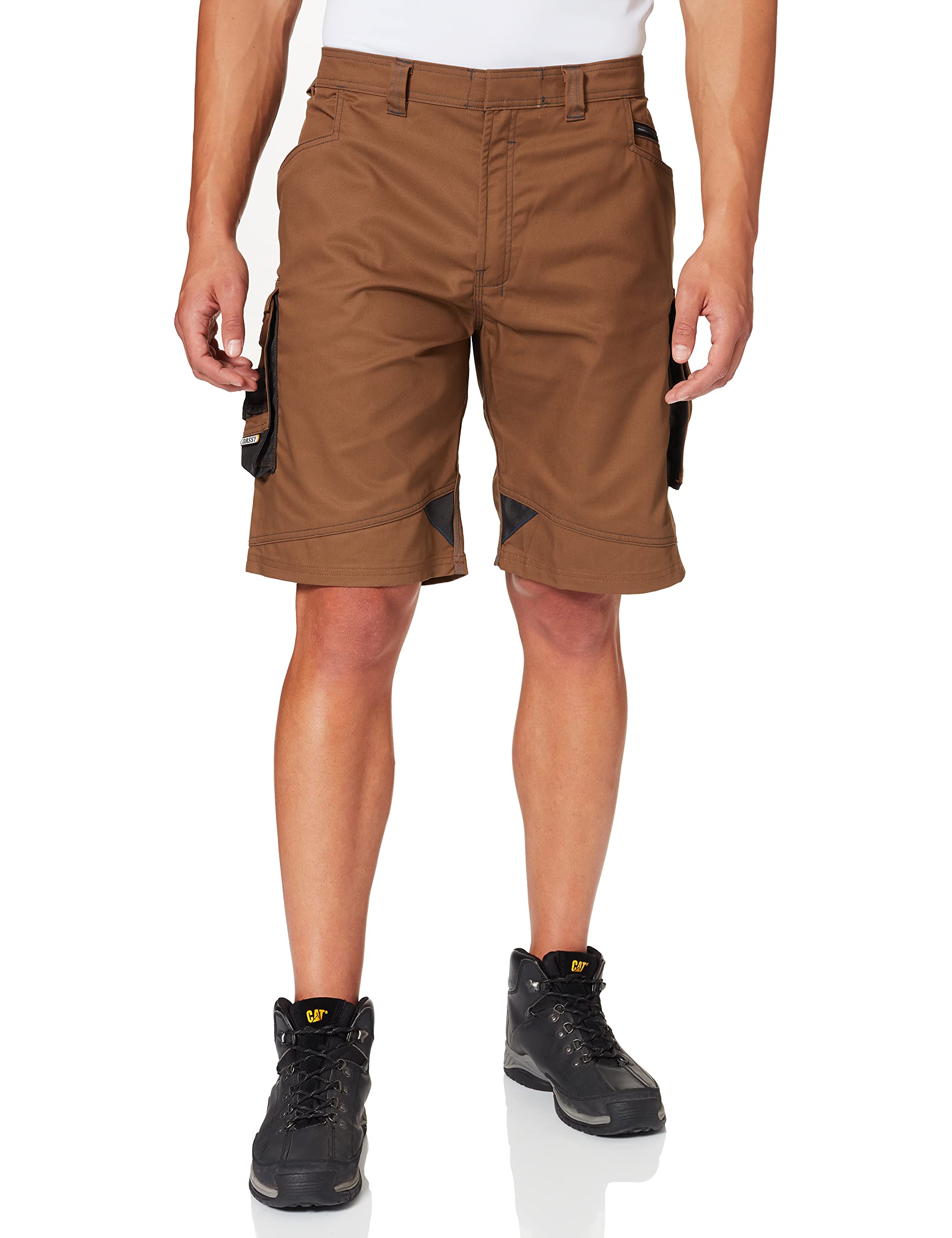 Bermuda de travail résistant DASSY Cosmic brun argile taille 58 - 8