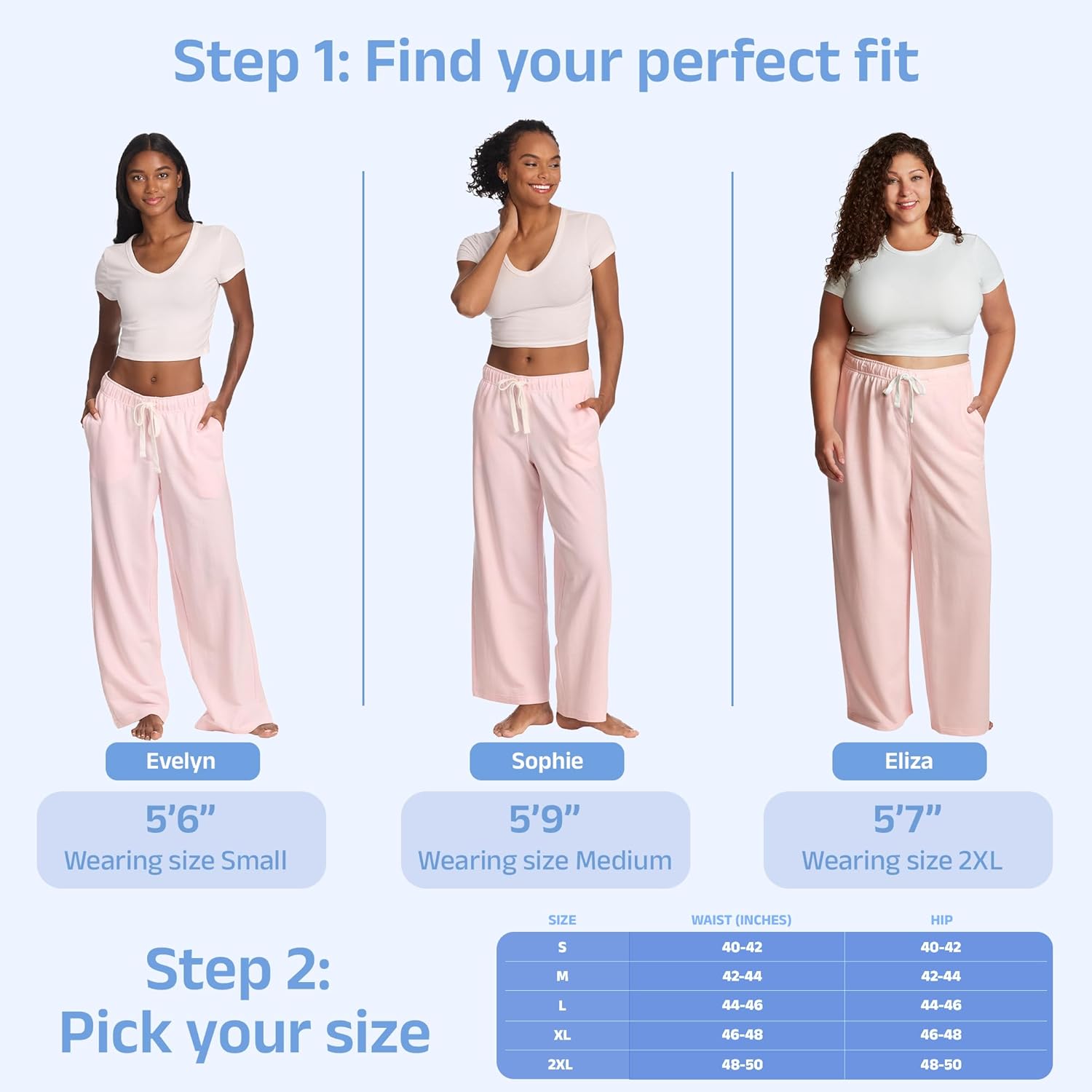 U.S. Polo Assn. Womens Sweatpants with Pockets, French Terry Womens Joggers Wide-Leg Sweats - Image 8