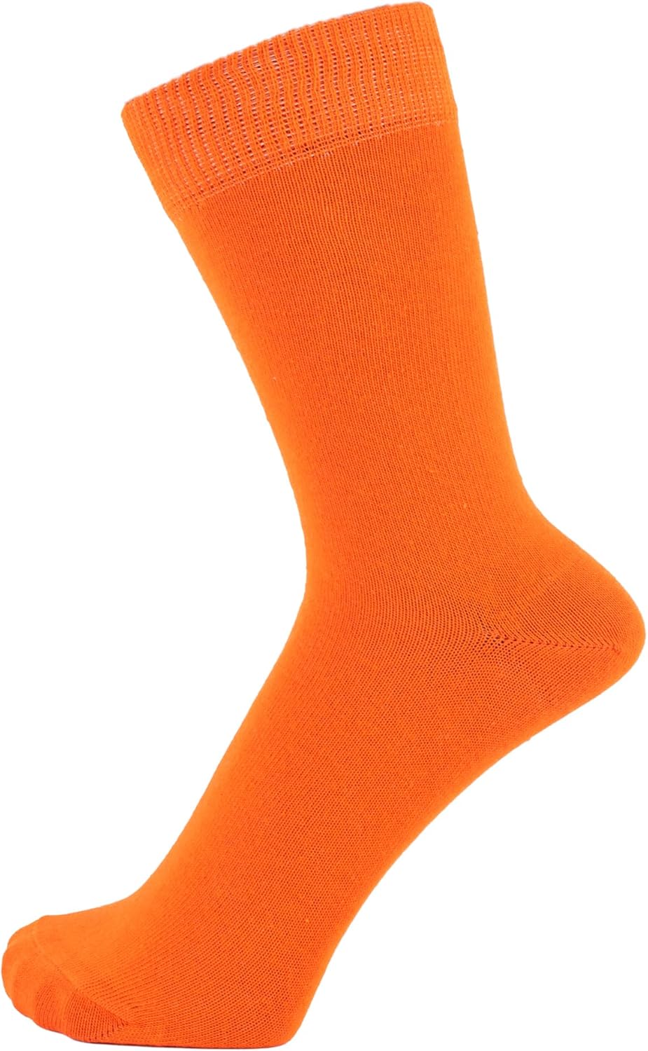 ZAKIRA Finest Combed Cotton Dress Socks in Plain Colours for Men, Women