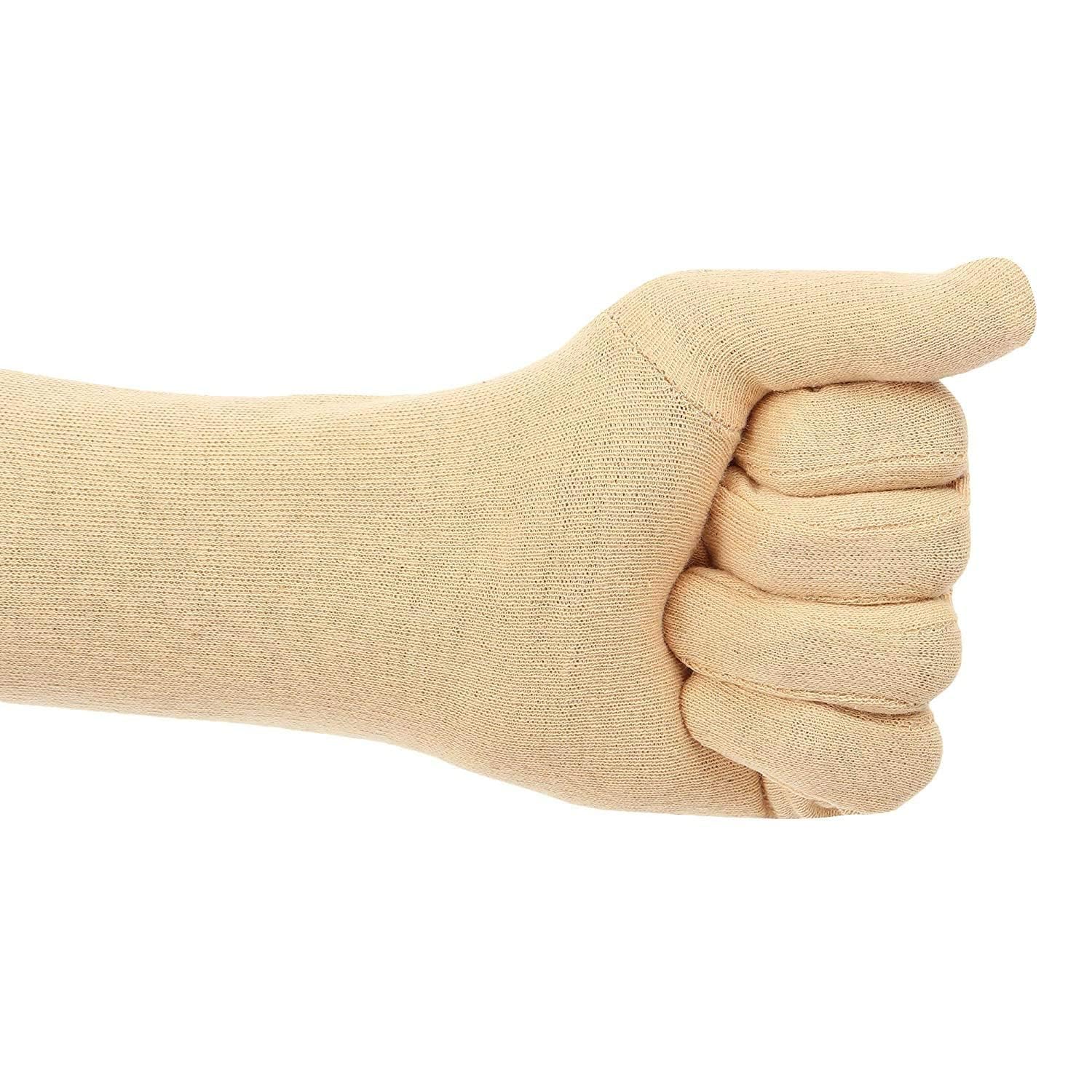 LP london paree Lovely Men's and Women's Cotton Full Hand Gloves, Beige 4