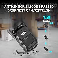 Vista 6 de NetumScan Escáner automático de código de barras manos libres, escáner de escritorio 1D/2D con cable USB para tienda minorista, almacén