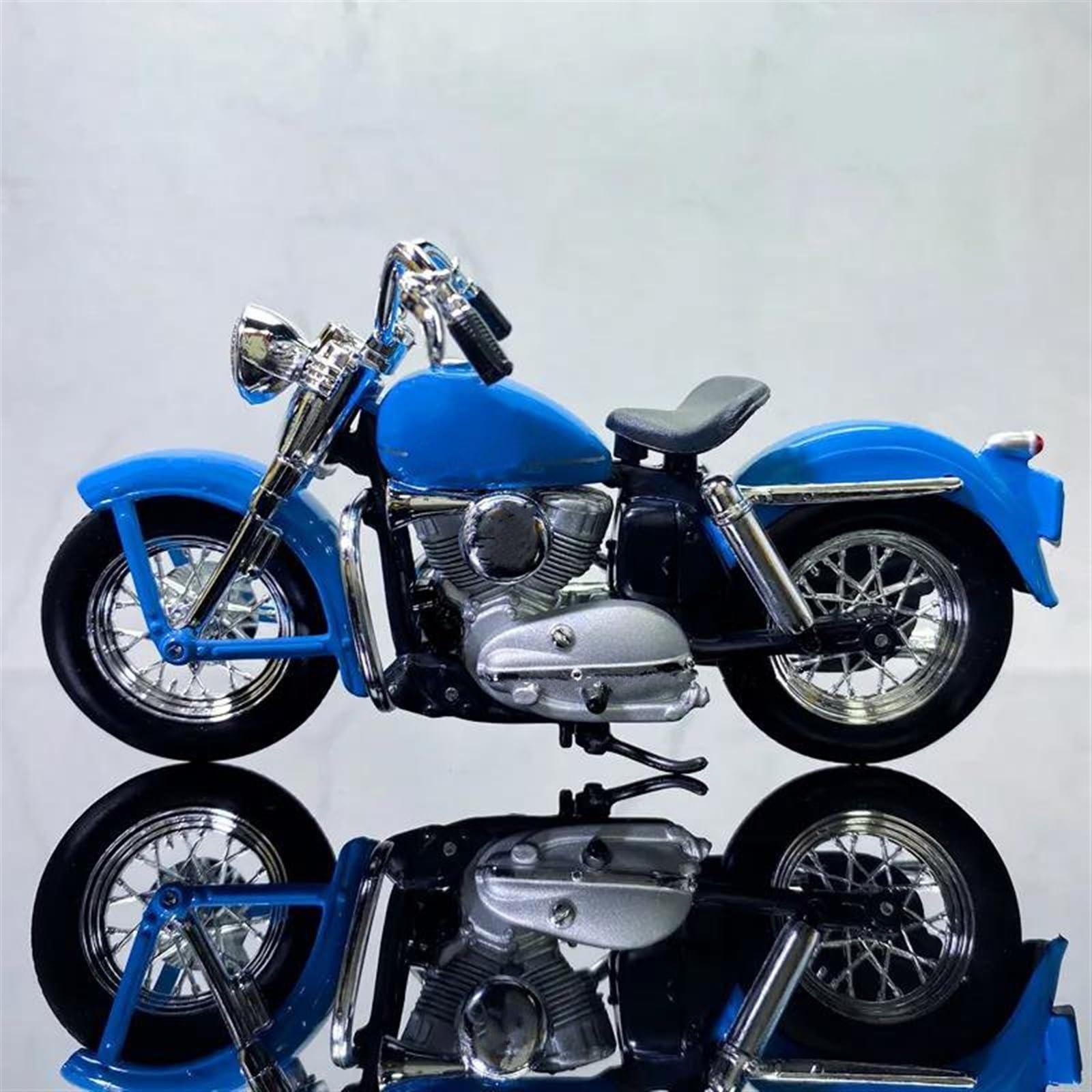 SEYXF Motorbike Toy Motorcycle Model Simulation Alloy Toy 1:18 for Harley for Davidson K 1952