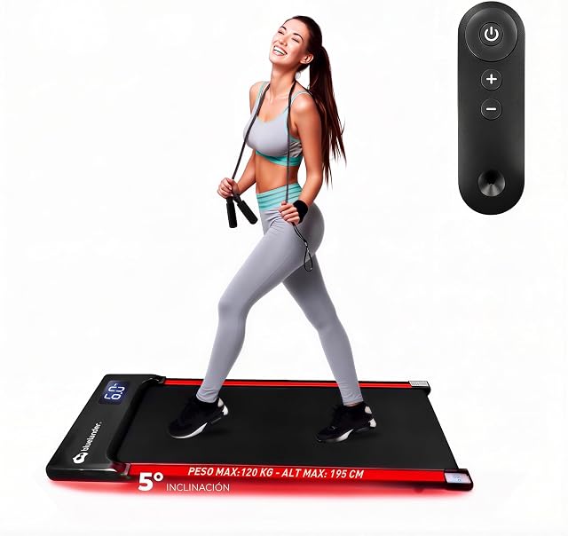 Bluelander Caminadora Electrica, Walking Pad, 115 * 49 cm, 110 V, Pantalla Digit