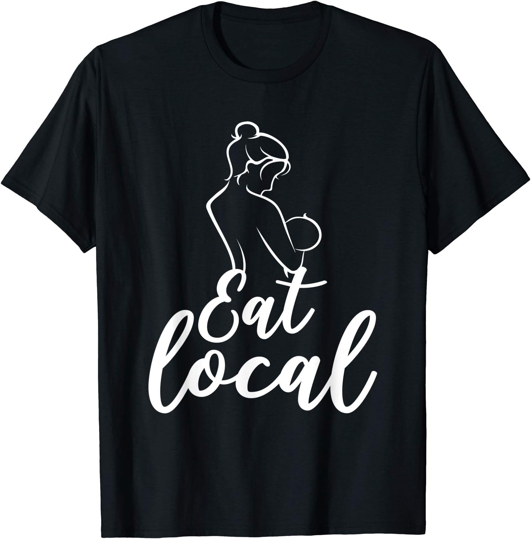 Pro Stillen Shirts & GeschenkeBreastfeeding Mom & Baby Eat Local - Lactation Consultant T-ShirtOEKO-TEX STANDARD 100