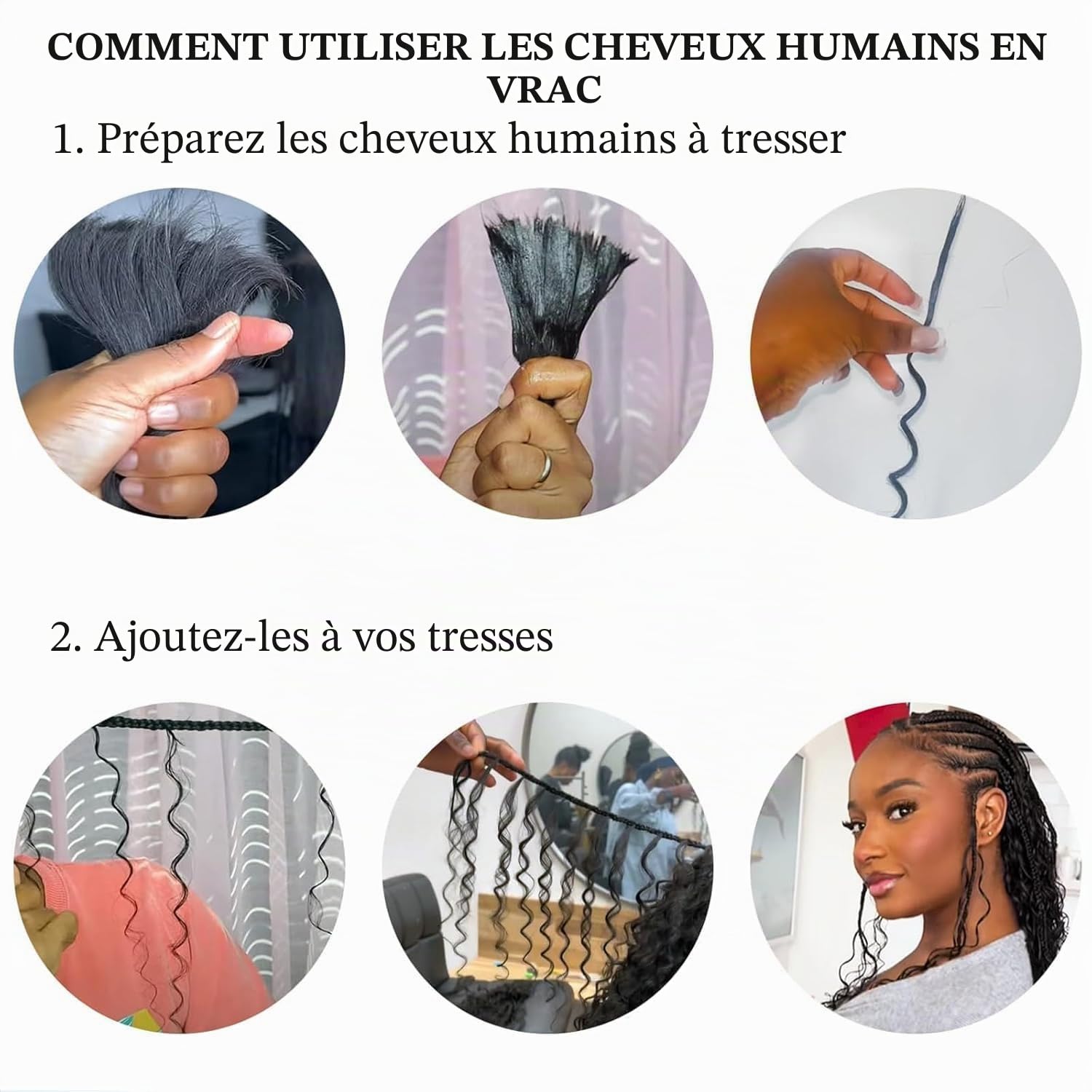 26 26 26 Pouce Deep Wave Bulk hair for Braiding P4/27 Light Blonde Cheveux humains 3 Bundles/Pack No Weft Premium Braiding Hair Extensions for Boho Braids With Minimal Tangle