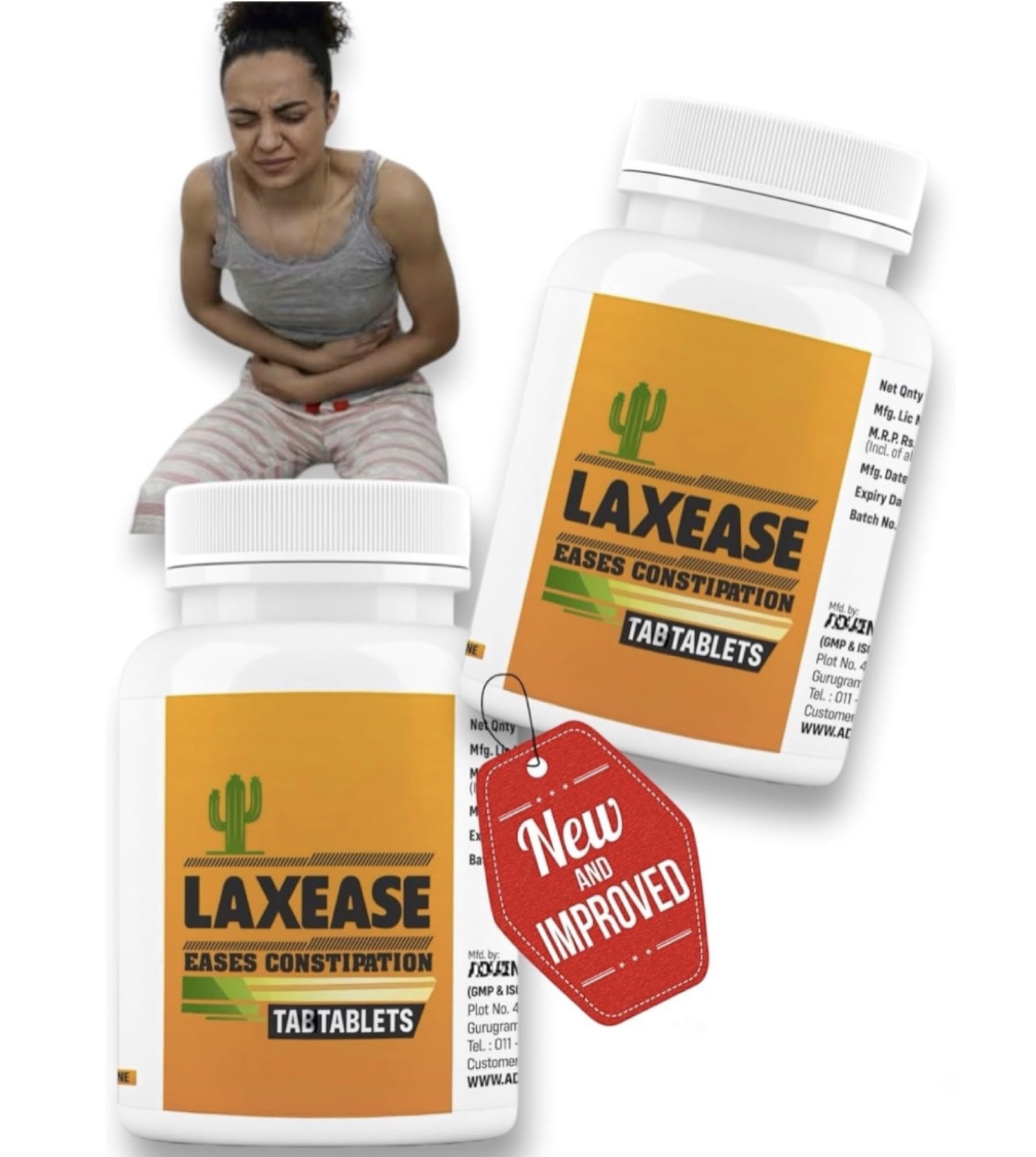 AP002 Laxease Tablet Homeopathy- NEW IMPROVED (BIG SIZE) - SET OF 2 Bottles (B0C1XTWWW8) Amazon Price History, Amazon Price Tracker