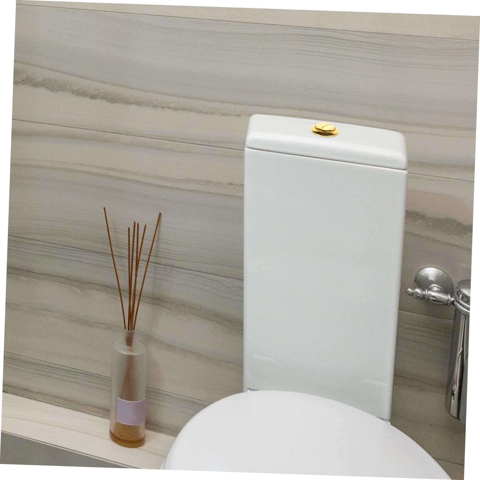 Botón Pulsador Doble Descarga para Inodoro Resistente y Fácil Instalación Repuesto para Cisterna Baño Ahorro Agua Accesorio Duradero y Seguro para Tanque Flushing