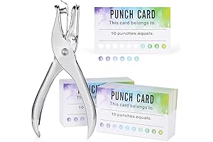 ONEDONE Gift Card Punch: Empower Students with Watercolor Reward Cards