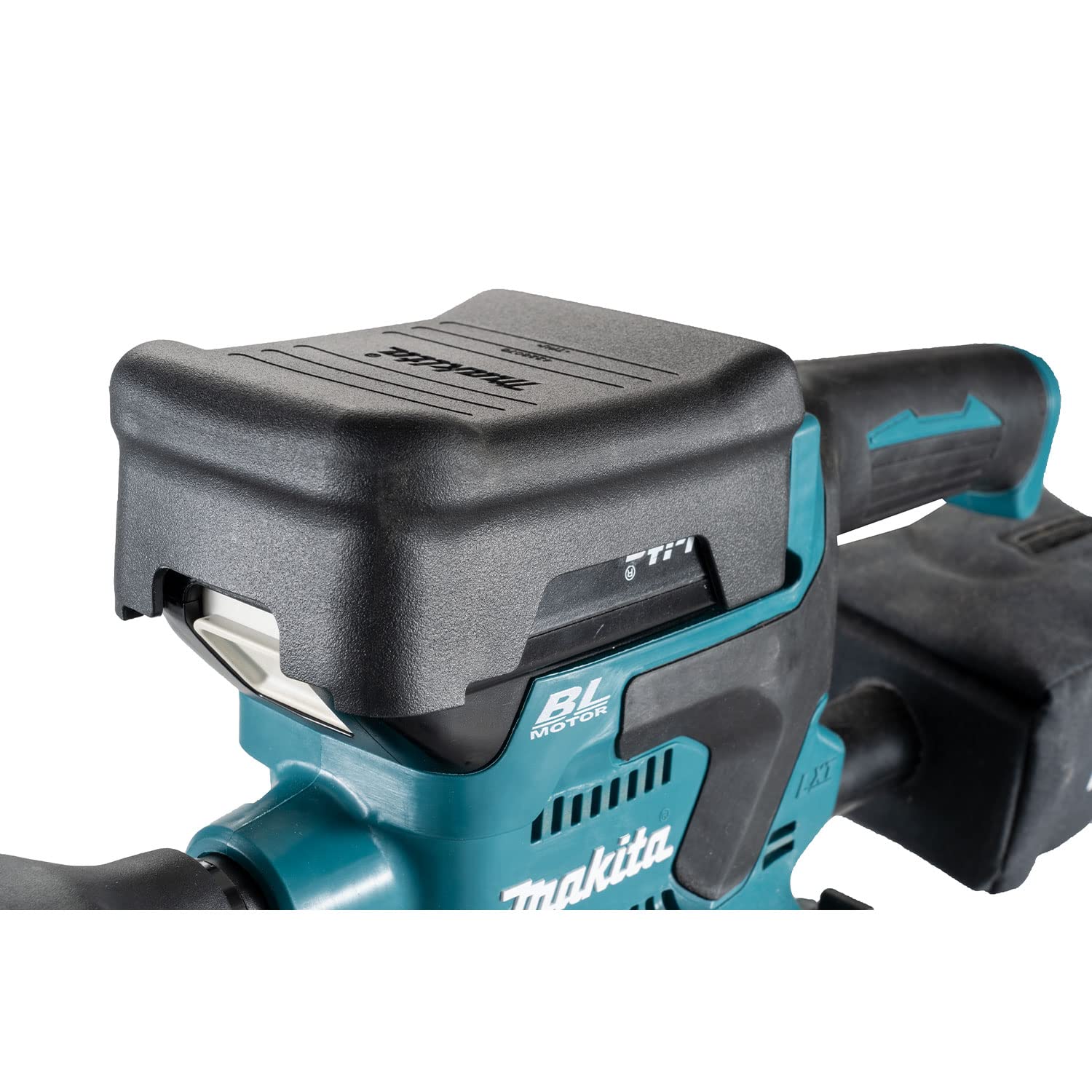 Makita DBO380Z Akku-Schwingschleifer 18V (ohne Akku, Ohne Ladegerät), Petrol/Schwarz