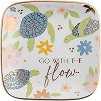 Vista 1 de Flora - Bandeja cuadrada para baratijas pequeñas