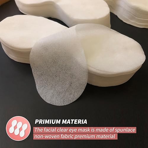 Miniatura 6 de MoyRetty Máscara desechable de algodón para el cuidado de los ojos, cubiertas faciales para el cuidado de la piel, papel de spa, hoja de papel