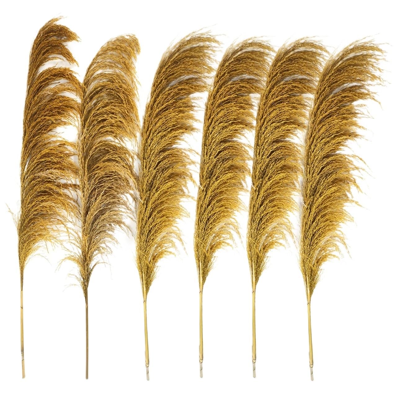 Dekoracyjny bukiet suszonych kwiatów, trawa pampasowa sosna, 80-120 cm naturalny brązowy pampasowy kwiatowy vintage suszony kwiat, duża suszona roślina do salonu dekoracja bukiet trawa pampasowa wazon