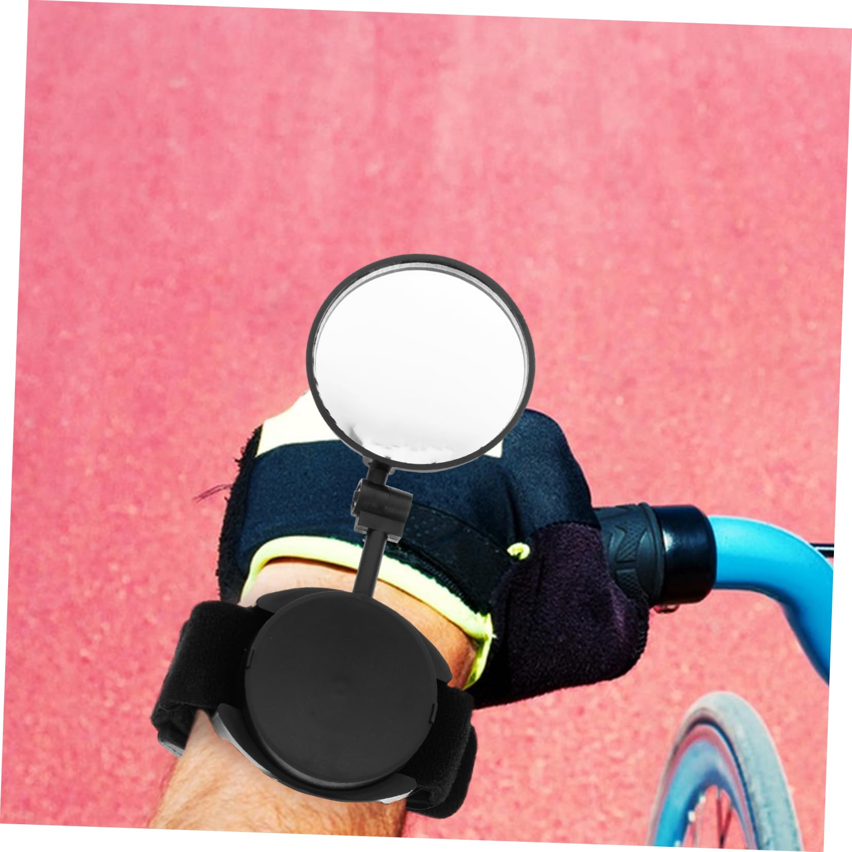 Didiseaon 3 Pezzi Specchietto Retrovisore Cinturino Da Polso Per Ciclismo Accessorio Retrovisore Accessori Dash Per Equitazione Mountain Bike Braccialetto Con Specchietto Retrovisore Per