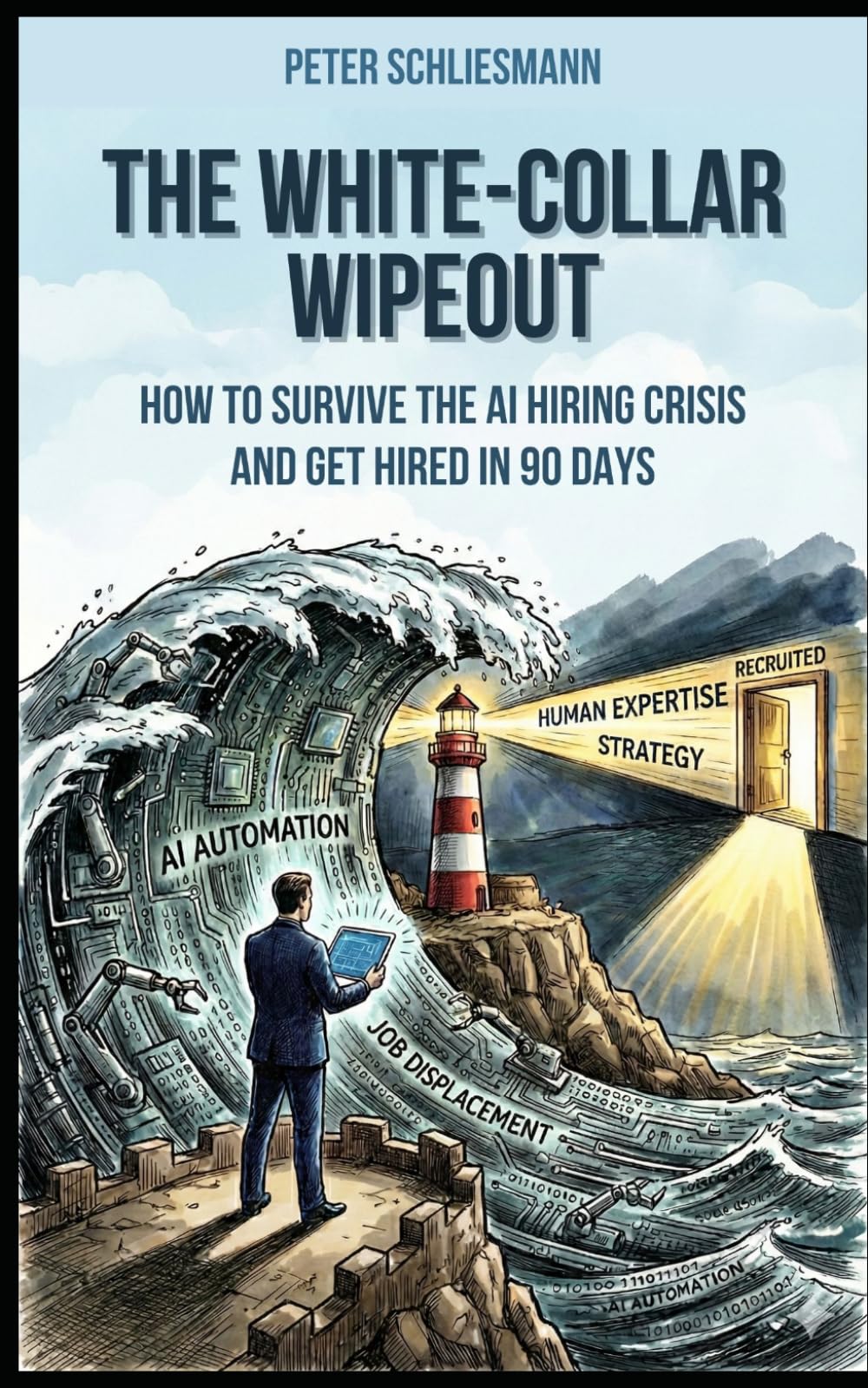 The White-Collar Wipeout: How to Survive the AI Hiring Crisis and Get Hired in 90 Days
