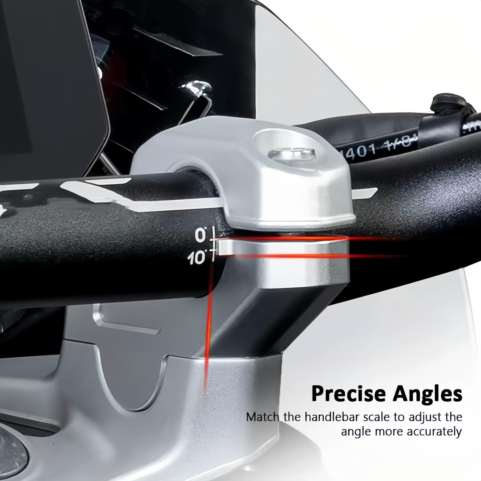 Moto Manubrio Montaggio Riser Manubrio Riser Morsetto Per BMW R1300GS Adventure 2023 2024 2025