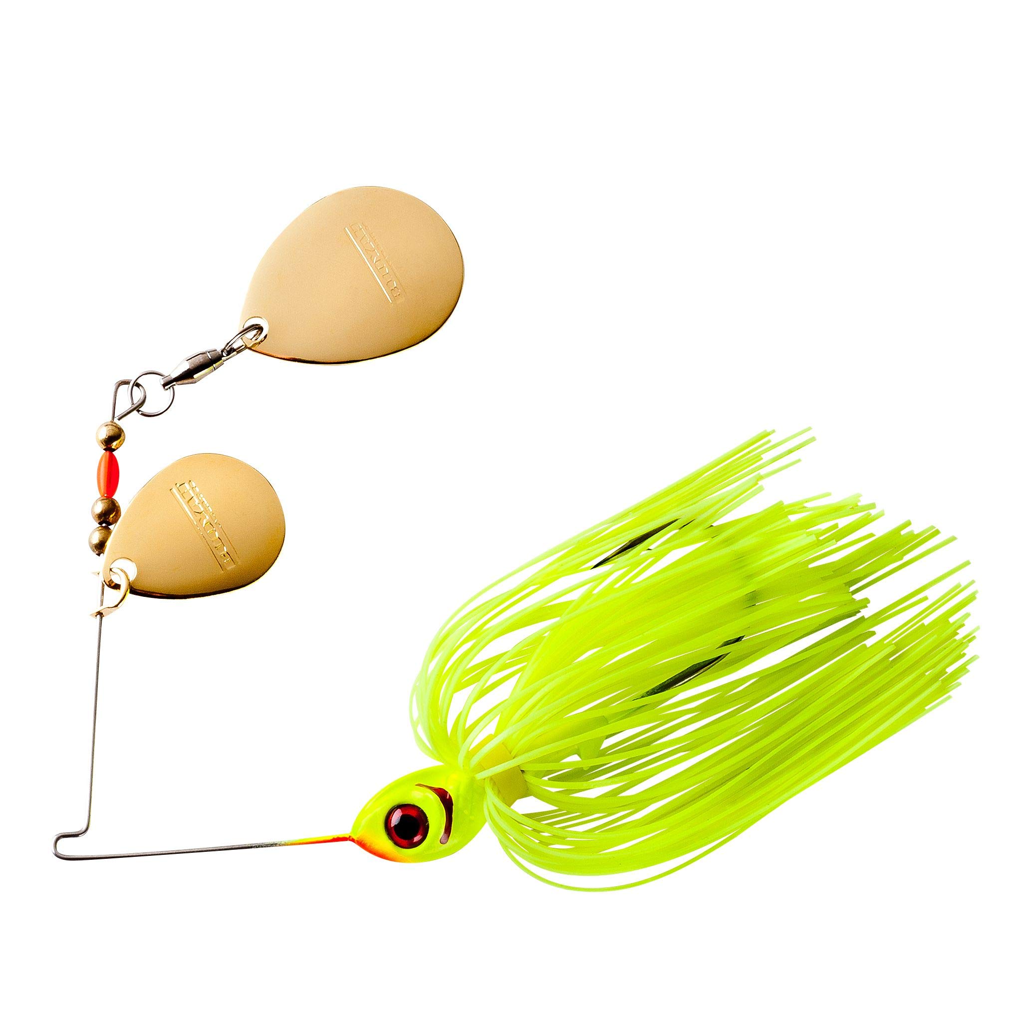 BOOYAH Podwójne ostrze Colorado - Chartreuse - 3/8 uncji
