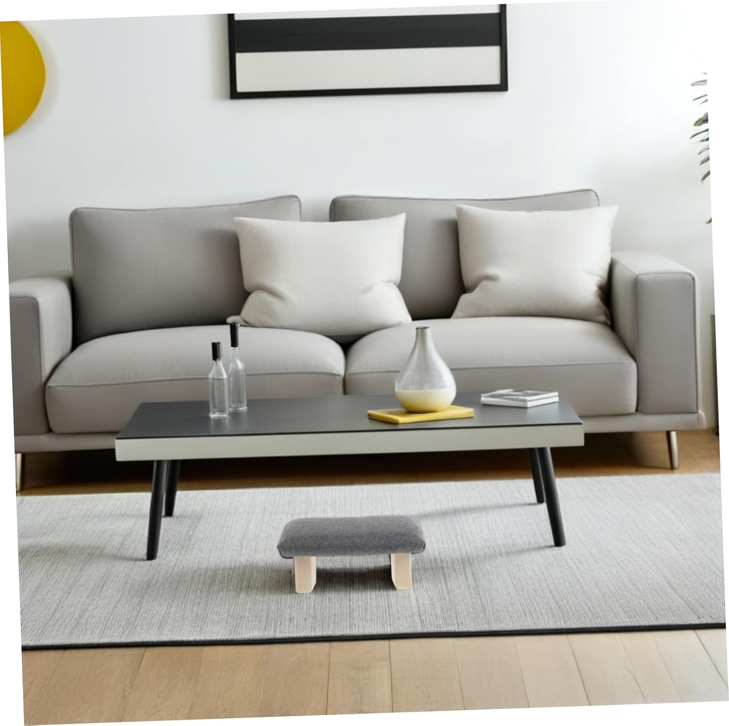 KICHOUSE Knee Stool Bench Posture Correction Solid Wood Design Comfortable for Home and Office Use