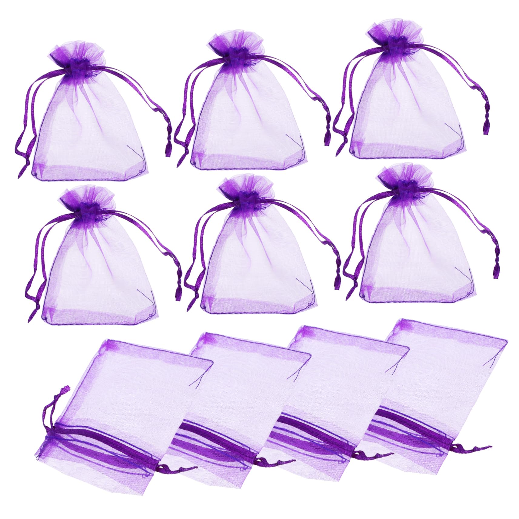 MAGICLULU 5 Sätze Tasche Mit Kordelzug Hängend Duftend Taschen Schränke Für Duftsäckchen Aromasäckchen Kräutersäckchen Beutel Leerer Beutel Sachet-Beutel Spinnen Violett 100 Stück * 5
