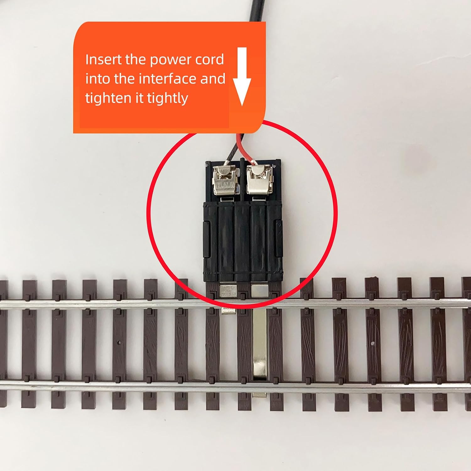 HO Scale Train Track Control Kit with Power Pack Standard Controller, Track Mount, Connector, Power Connection, Model No.23-01