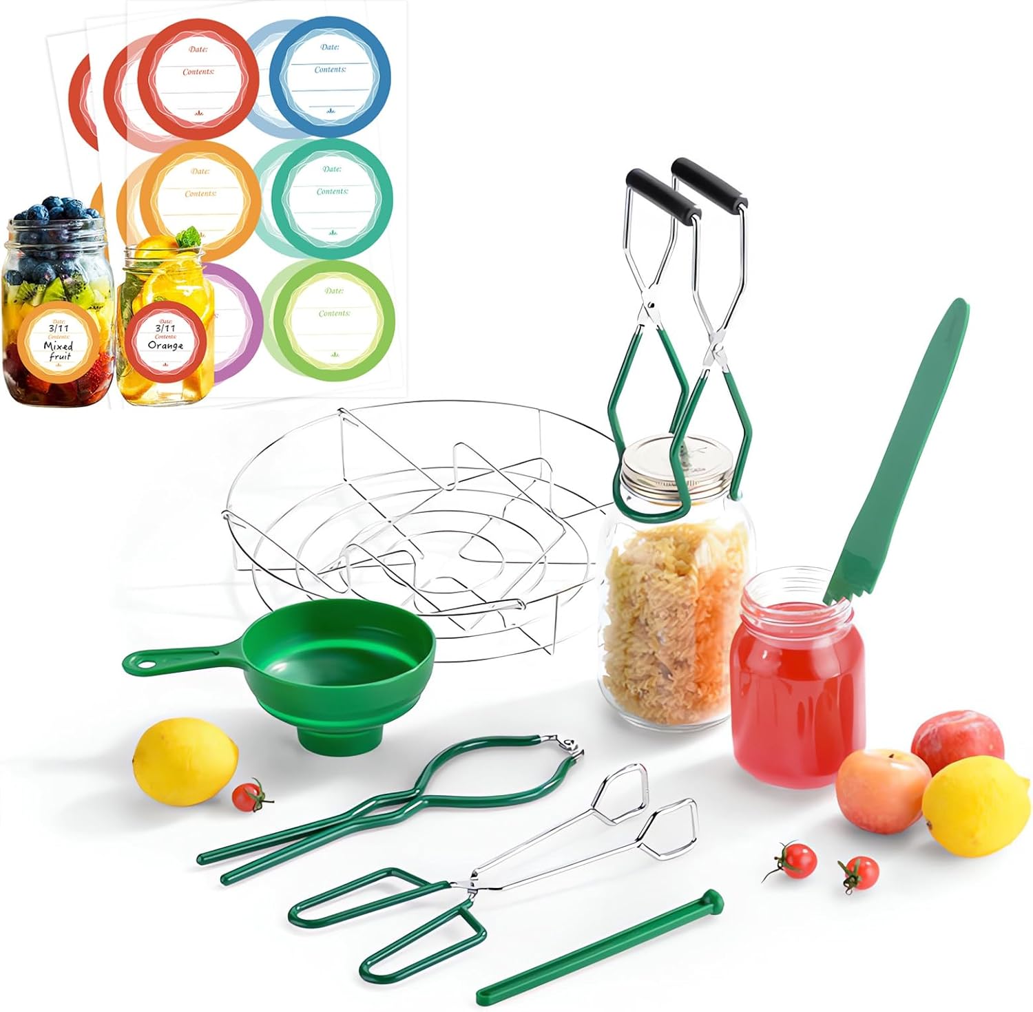 Canning Kit, Food Canning Accessories, 37PCS Canning