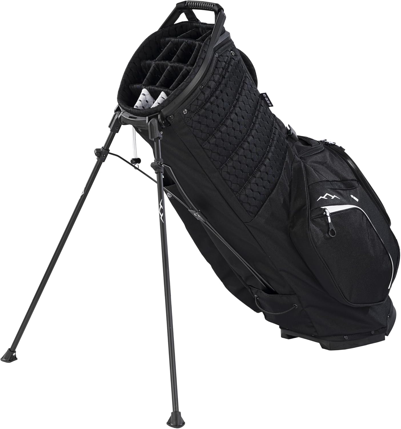 Sun Mountain Men's Eclipse 3.5 Lightweight Stand Golf Bag 14-Way Top - 2025 Model, Black-White