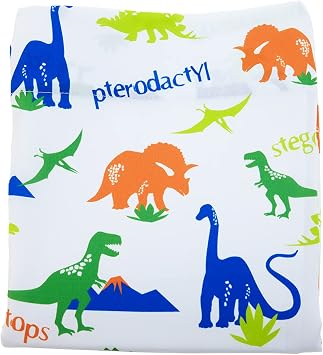 Everything Kids 4 Piece Toddler Bedding Set, Dinosaurs