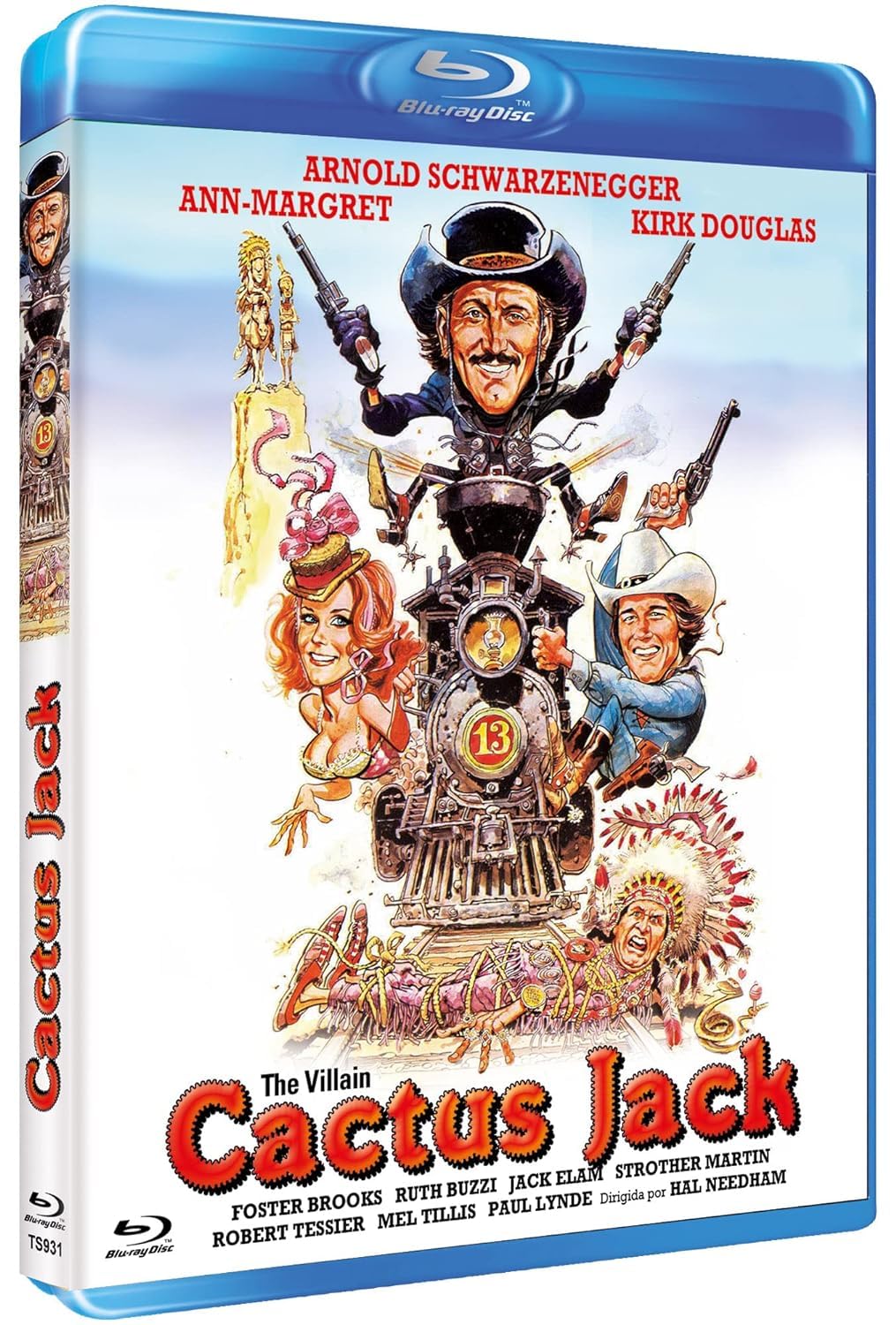 Kaktus Jack ( The Villain ) (Cactus Jack) (1979) Blu Ray EU Import mit  deutschem Tonspur: Amazon.de: Ann-Margret, Kirk Douglas, Arnold  Schwarzenegger, Foster Brooks, Hal Needham: DVD & Blu-ray