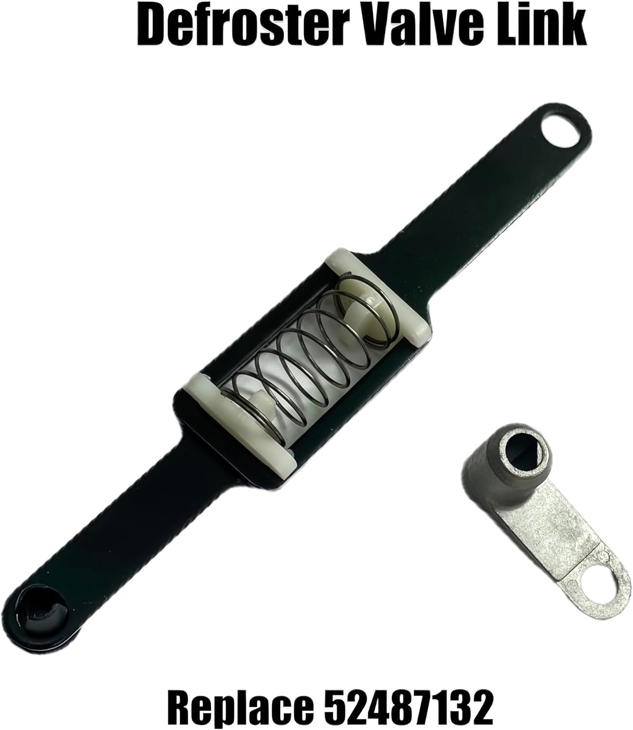Heater A/C Control Lever Link for GM Chevrolet Cadillac GMC Pickup Replace 52487132 Defroster Valve Link