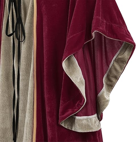 Miniatura 6 de Zhitunemi - Disfraz tipo vestido medieval gótico y renacentista de mujer para Halloween y ferias medievales