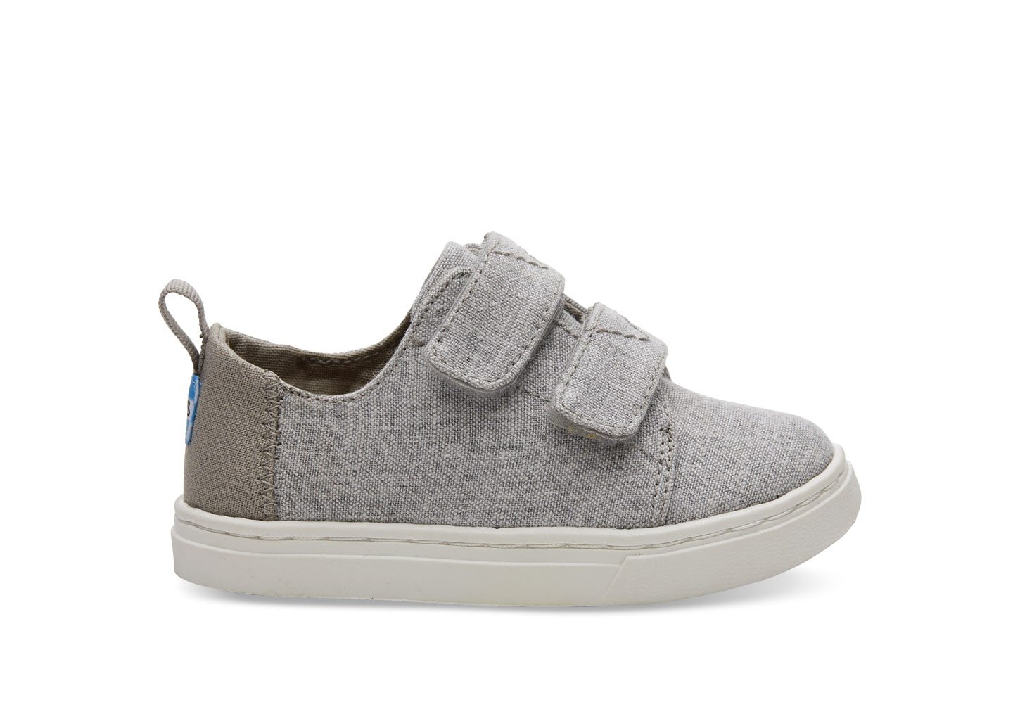 toms drizzle grey slub chambray