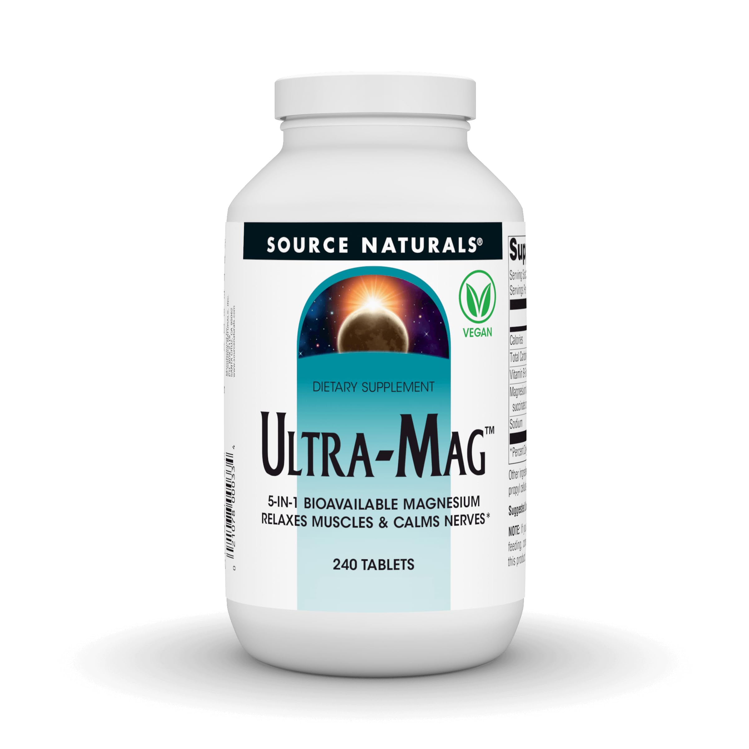 Source Naturals - Ultra-Mag 240 Tablets