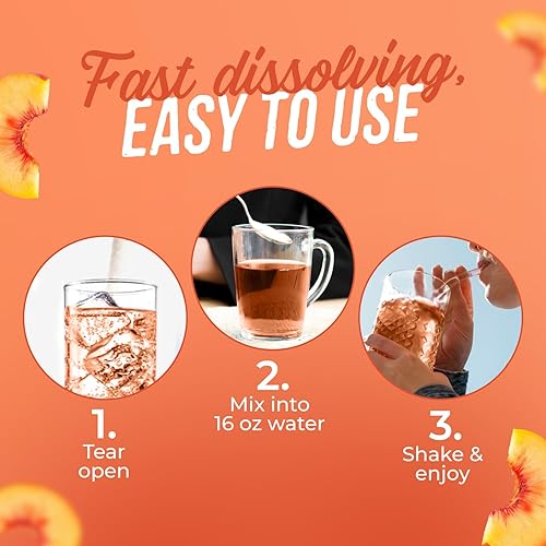 Miniatura 74 de JUNP Paquetes de electrolitos en polvo sin azúcar para agua, paquetes de hidratación instantánea con sal y potasio, cero calorías, sin