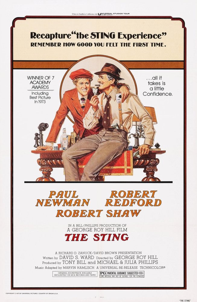 Amazon.co.jp: Posterazzi EVCMCDSTINEC075 The Sting 映画