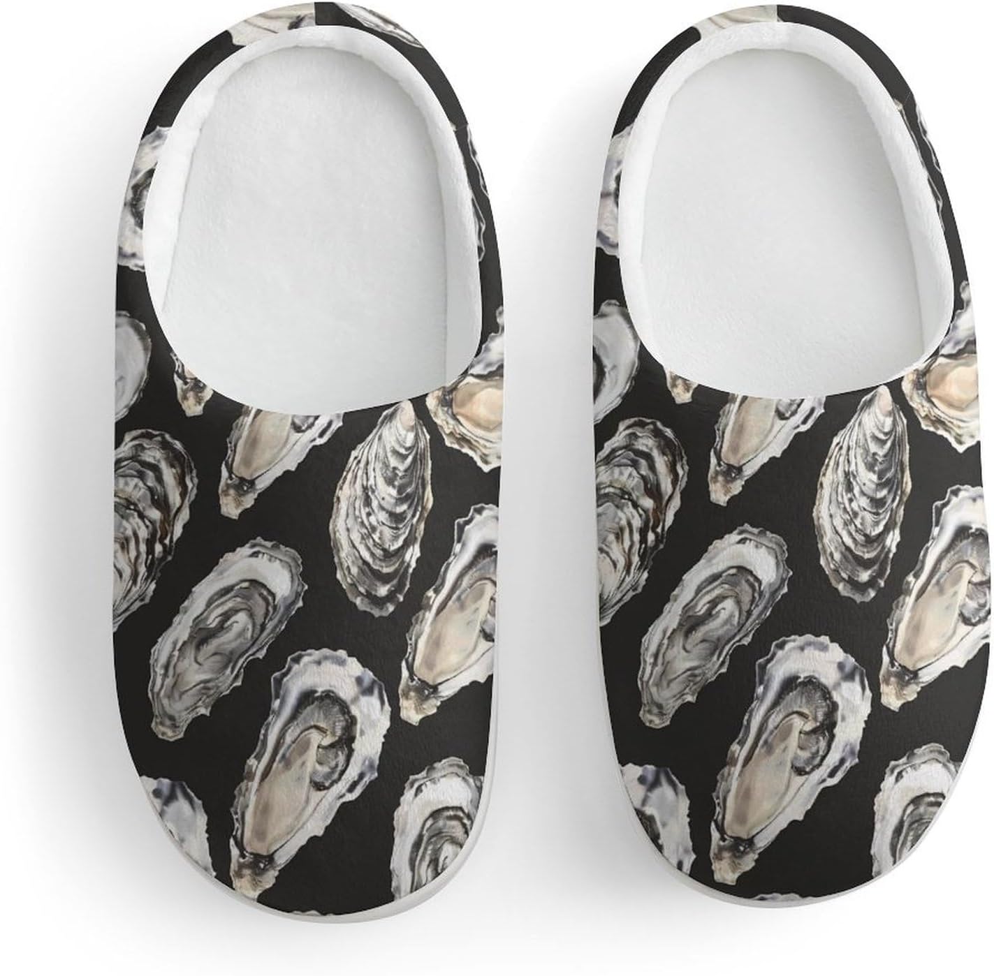 Oyster Cute Cotton Slippers Anti-slip House Shoe Slipper Indoor Outdoor