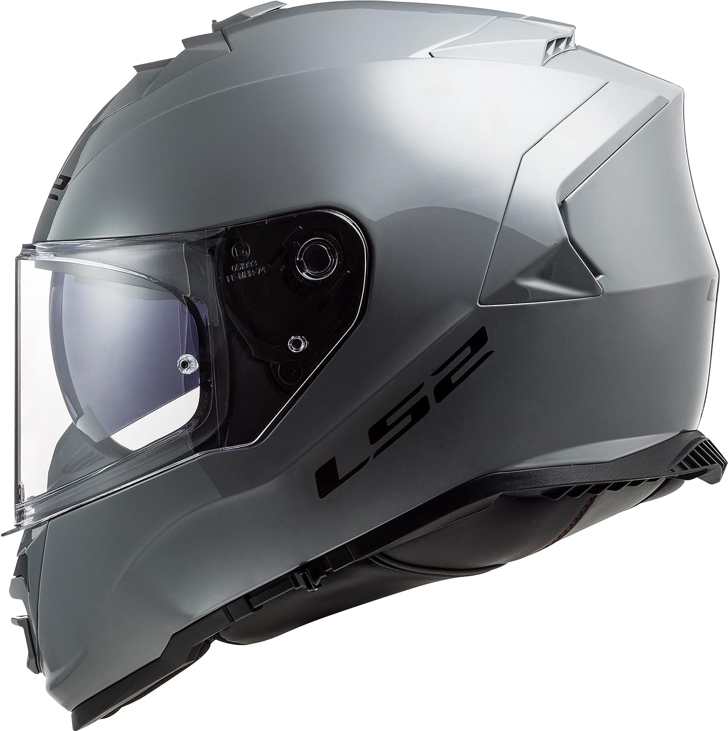 LS2, Integraler Motorradhelm STORM II SOLID Nardo Grey, M