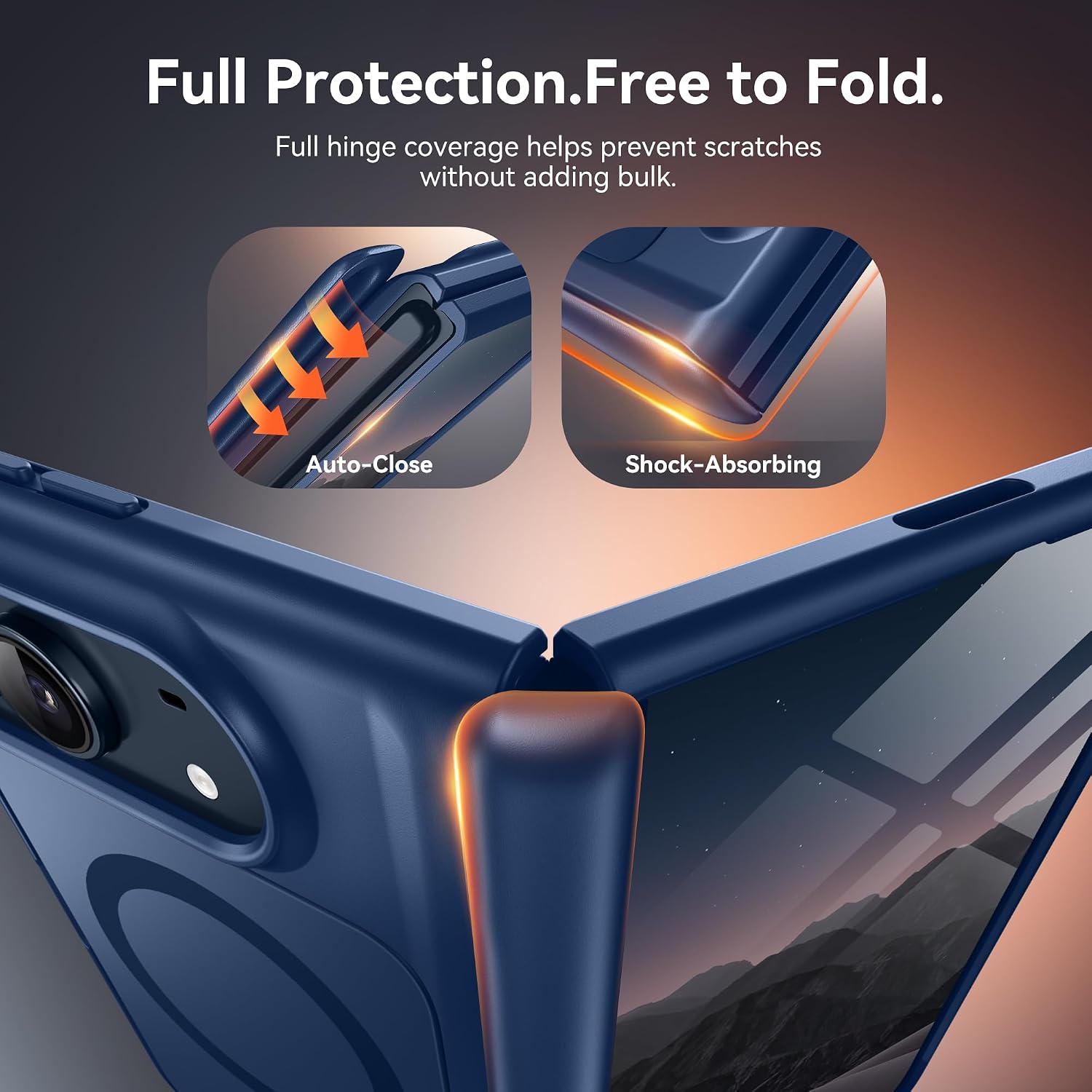  for iPhone Duo Case, Compatible with MagSafe, Blue thumbnail