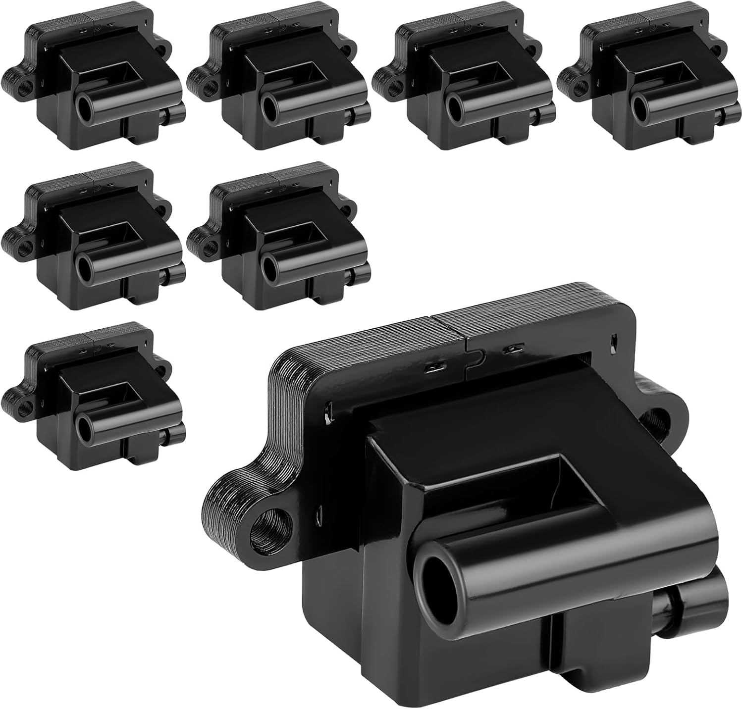 SCITOO Ignition Coil Coils Pack fits for GMC Savana 3500 6.6L 2006-2007 for Savana 2500 6.6L 2006-2007 for Savana 2500 6.0L/4.8L 2003-2007 UF271 B314 IC400 C561 8 pcs